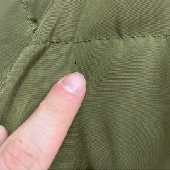 Artter Women’s Olive Green & Orange‎ Winter Puffer Utility Jacket Size 2XL - Picture 6 of 7